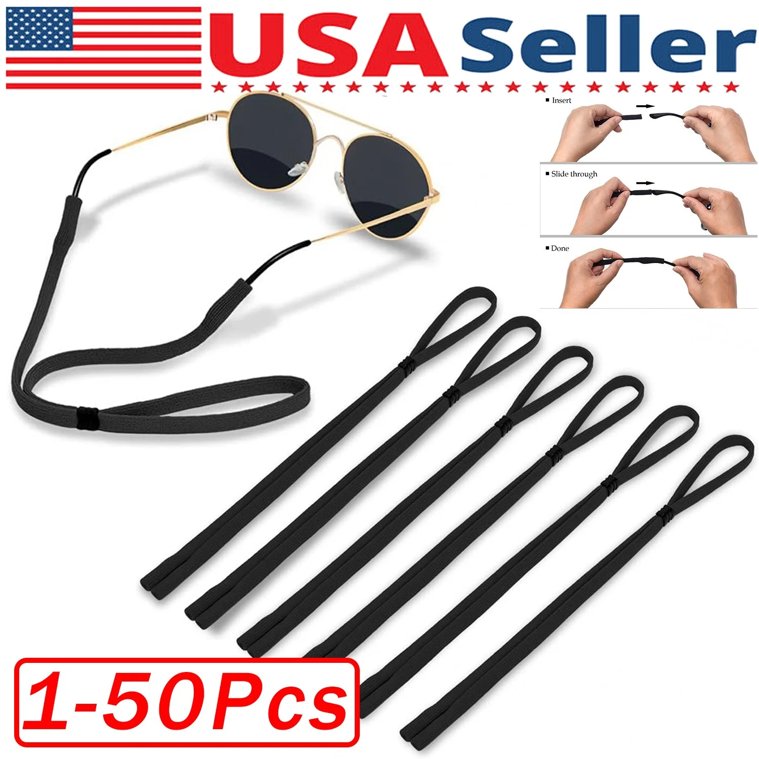 1pcs EyeGlass Holder Strap Sunglasses String Lanyard Rope Glass Holder Neck Cord 3