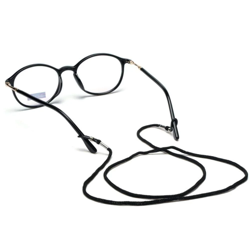 2 pcs Silicone Glasses Strap band Neck Cord Holder Lanyard Sunglasses Eyeglasses 2